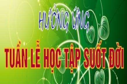 TUẦN LỄ HỌC TẬP SUỐT ĐỜI NĂM 2021